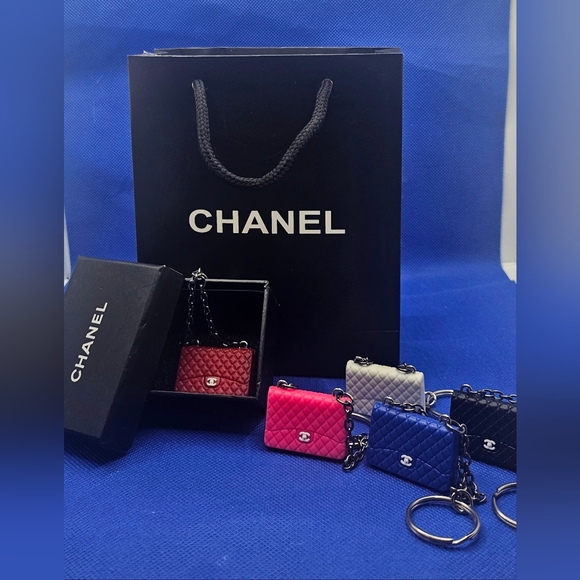 BRAND NEW!!! MINIATURE fashion LUXURY DESIGNER BAG KEYCHAIN/DISP… - Picture 2 of 5